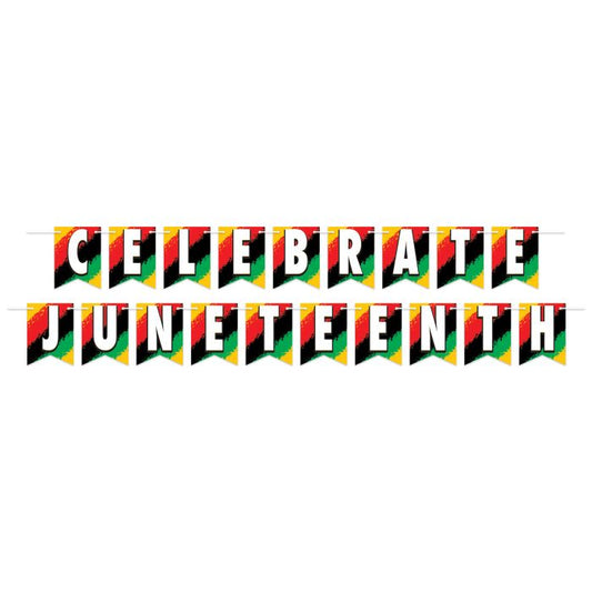 CELEBRATE JUNETEENTH STREAMER