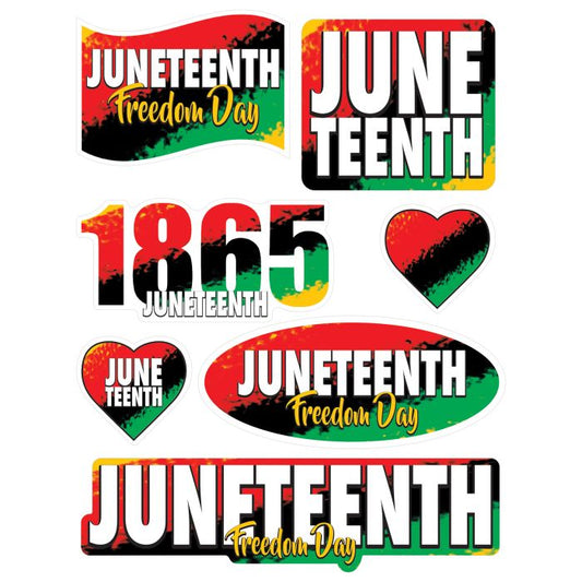 JUNETEENTH PEEL N PLACE CLINGS
