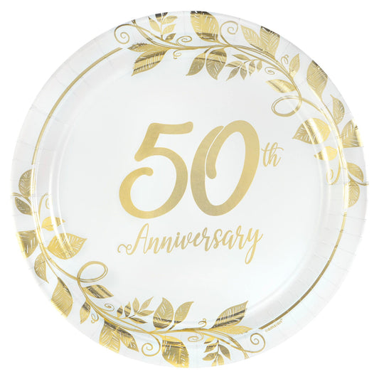 50TH ANNIVERSARY 7" ROUND PLATE
