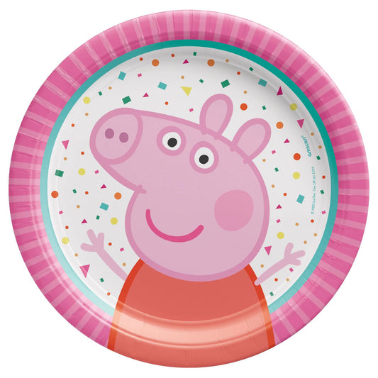 PEPPA PIG 7 IN PAPER PLATE