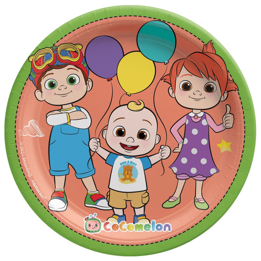 COCOMELON 7" PLATES