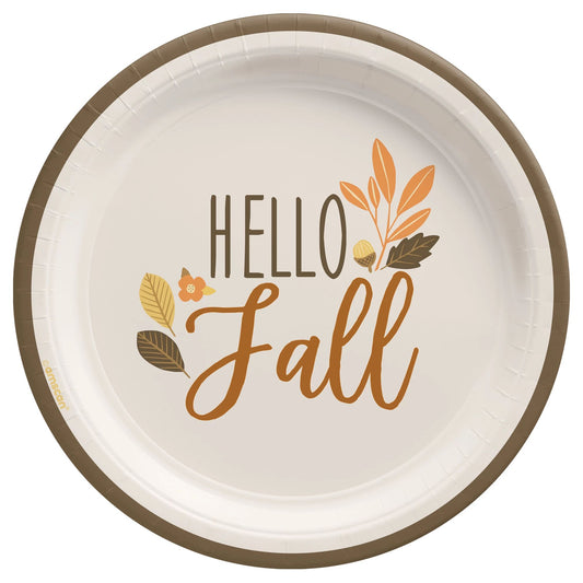 GOLDEN AUTUMN 7" PLATES