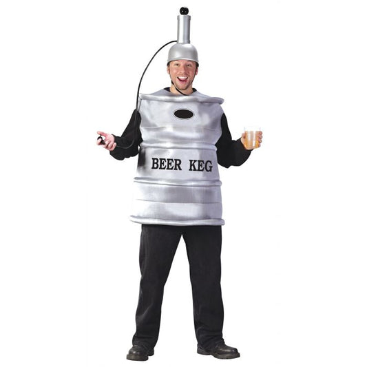 ADULT BEER KEG COSTUME/DISPENSER