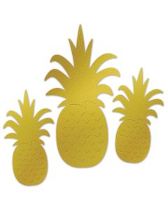 FOIL PINEAPPLE SILHOUETTES