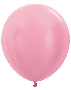 18" PEARL PINK 25CT