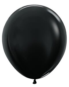 18" METALLIC BLACK LTX 25CT