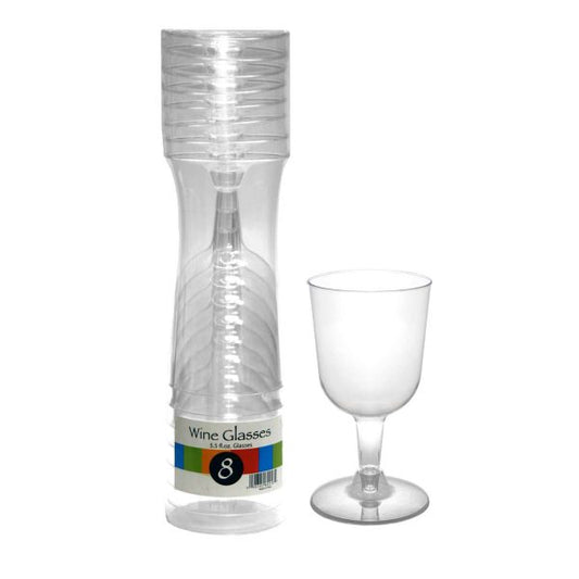 5.5OZ WINE GLASSES 8CT