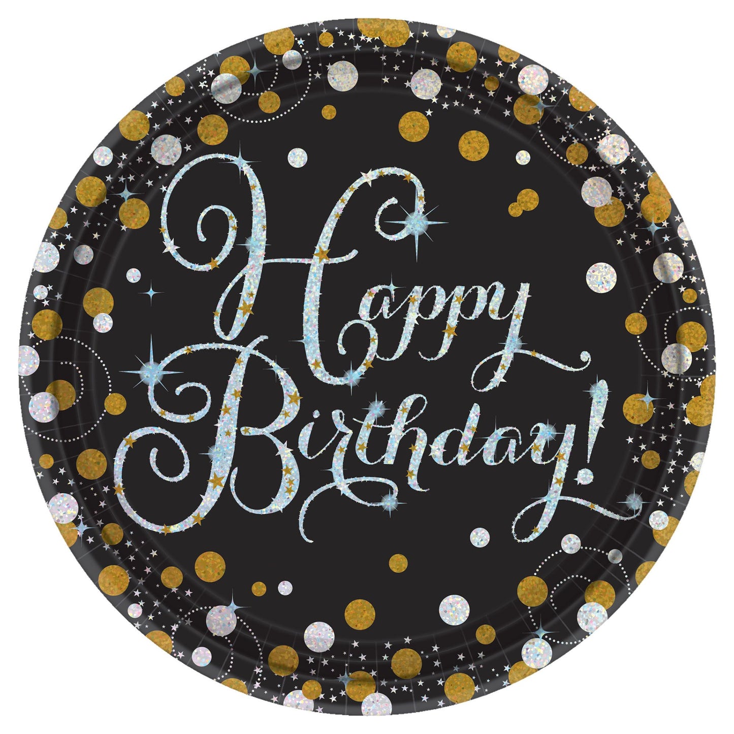 SPARKLING CELEBRATION 9" PLATE