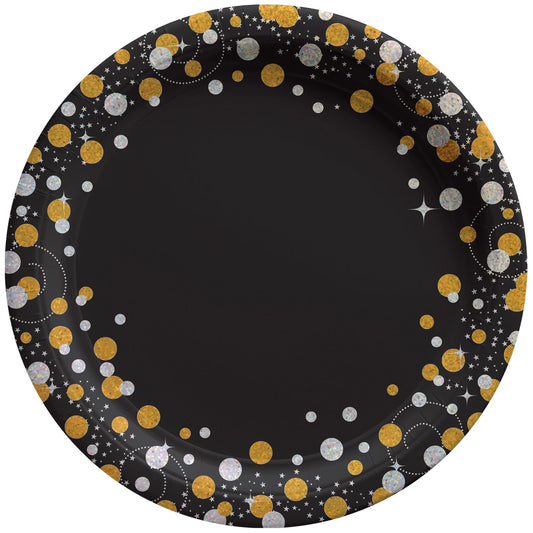 SPARKLING CELEBRATION 9" PLATE BLANK