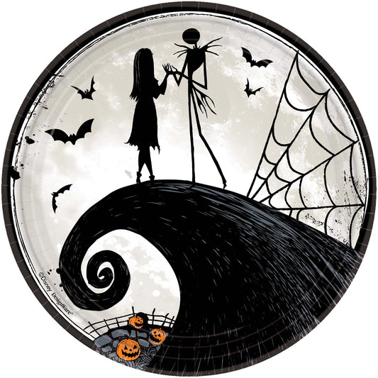 NIGHTMARE BEFORE XMANS 9" PLATES