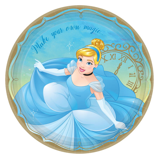 DSNY PRNCSS CINDERELLA 9" PLATE
