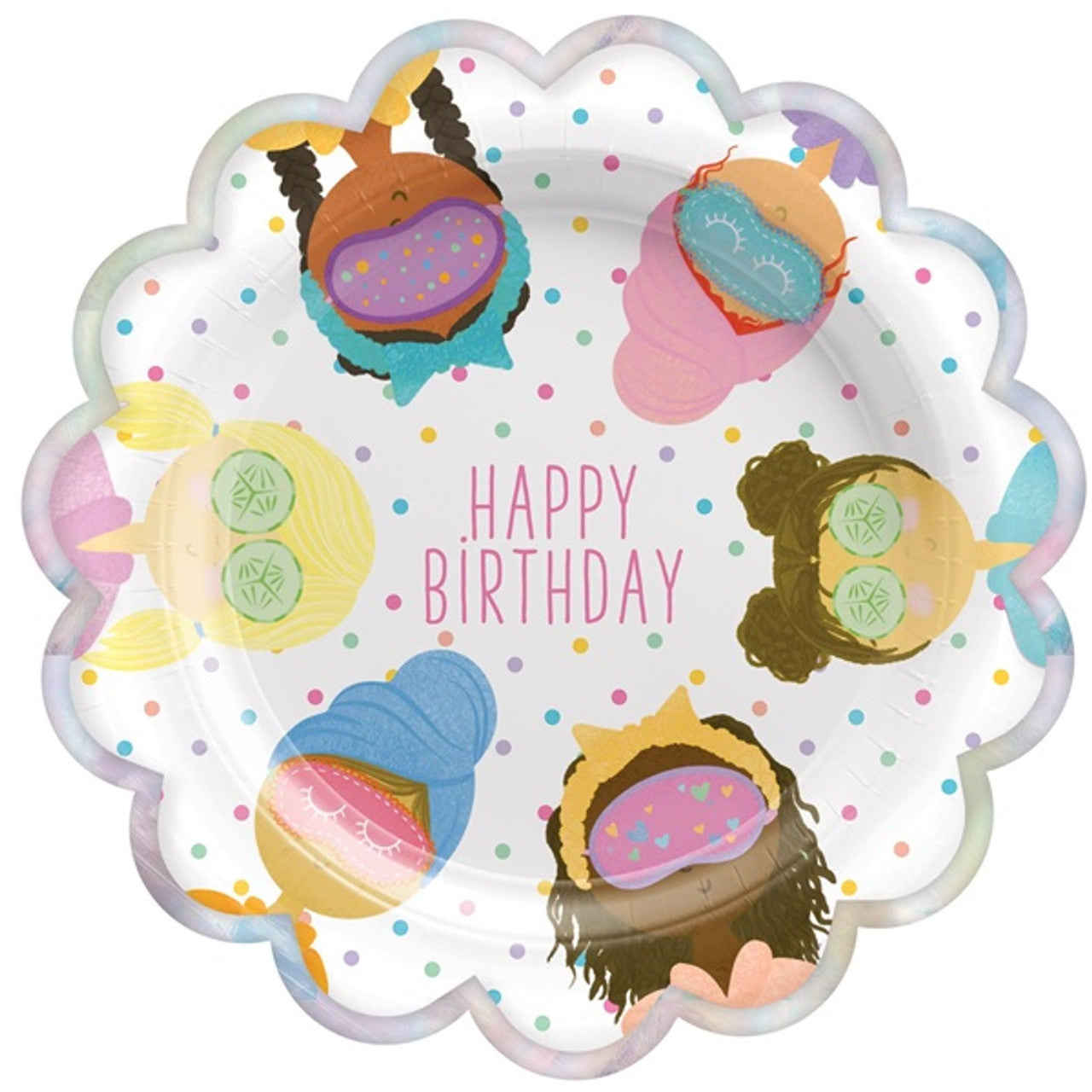 SPA PARTY 9" PPR PLATES