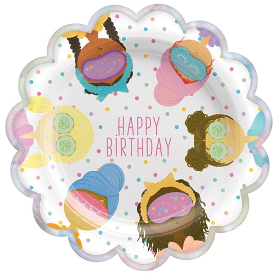 SPA PARTY 9" PPR PLATES