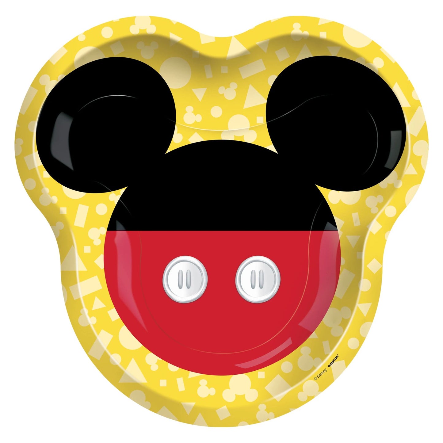 MICKEY MOUSE 10.5" SHAPED PLATE