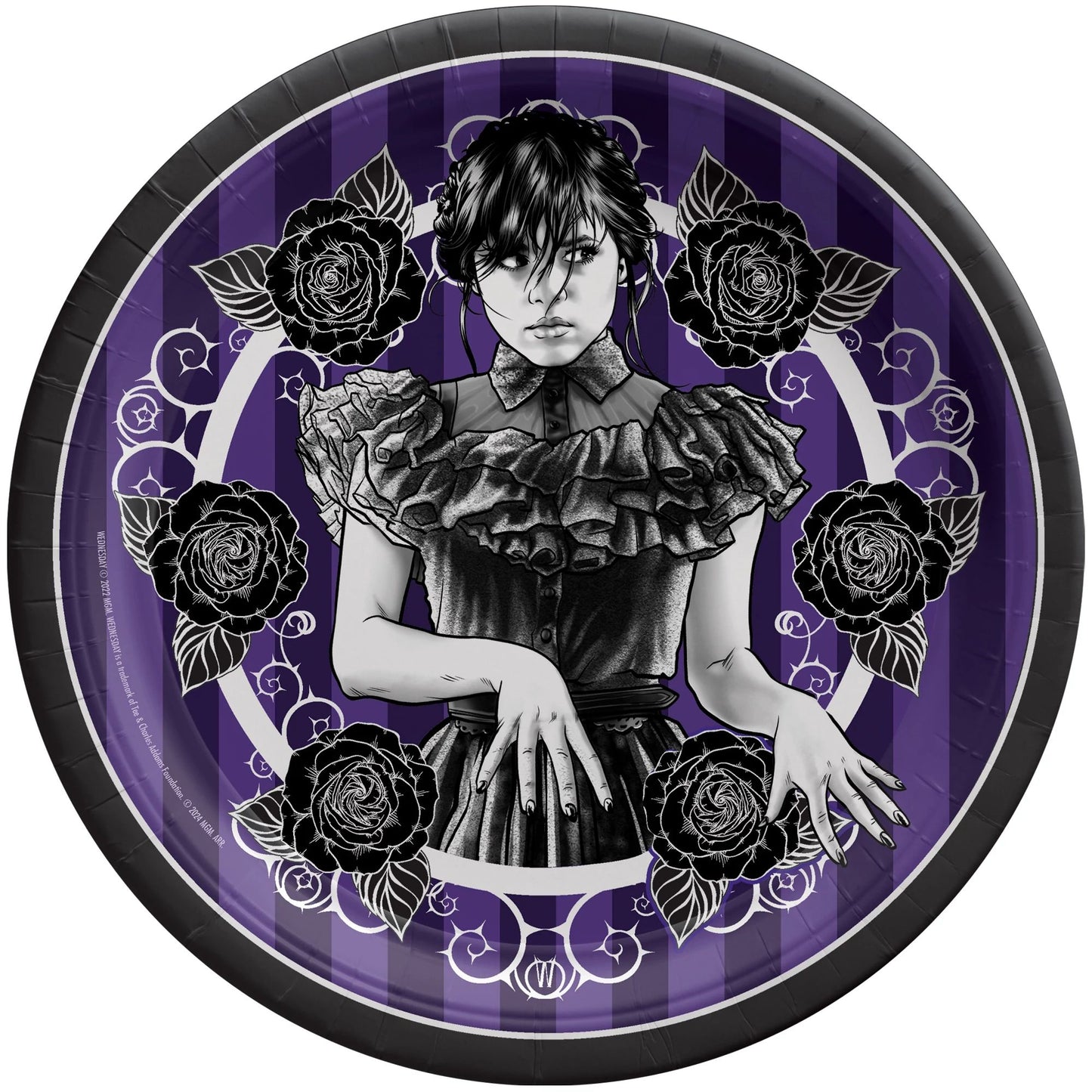 WEDNESDAY 9" PPR PLATES