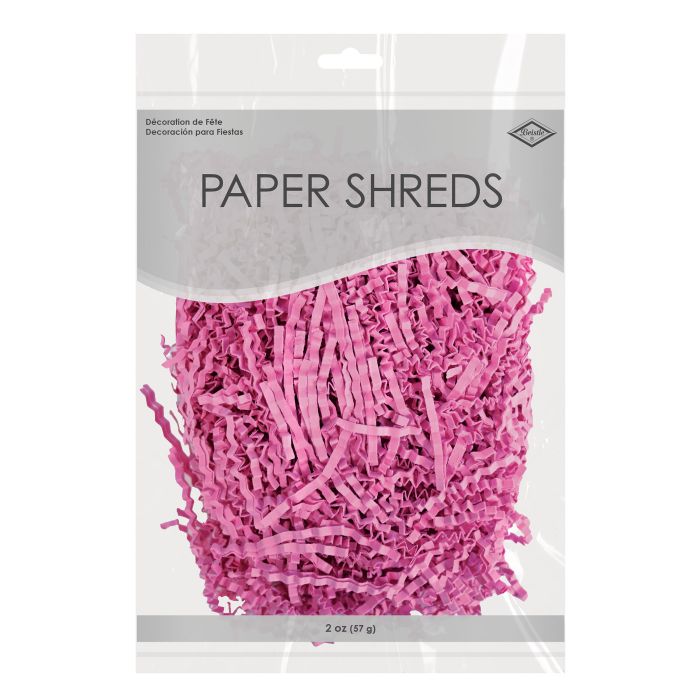 PAPER SHREDS 2OZ LIGHT PINK