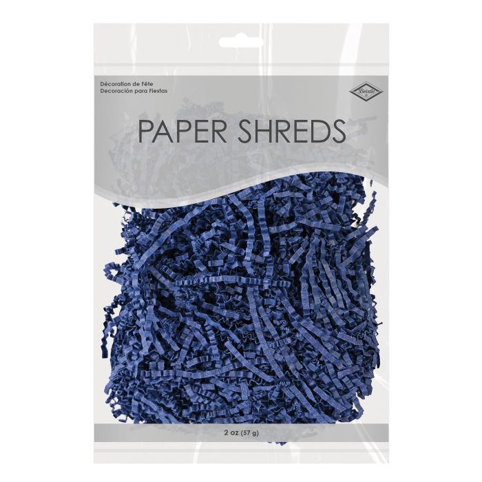PAPER SHREDS 2OZ NAVY BLUE