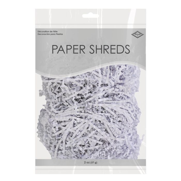 PAPER SHREDS 2OZ WHITE