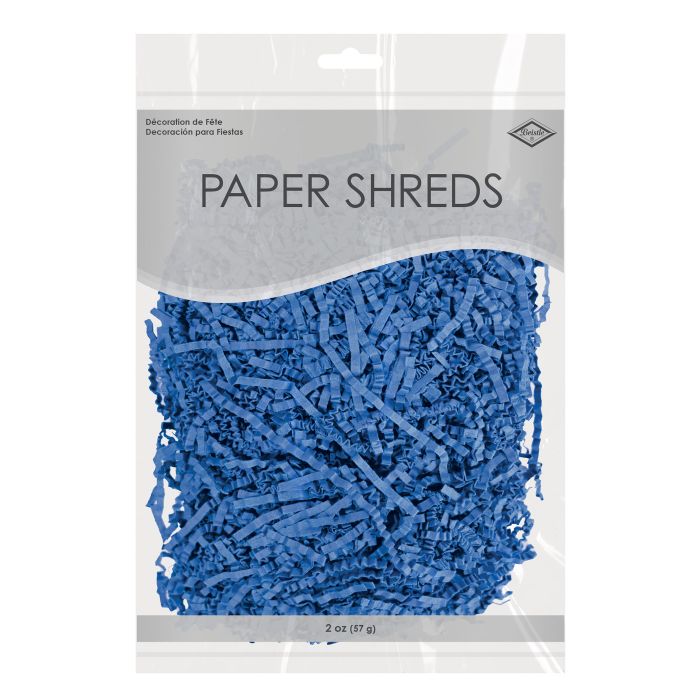PAPER SHREDS 2OZ ROYAL BLUE