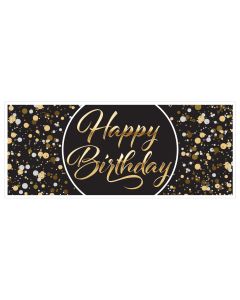 HAPPY BIRTHDAY SIGN BANNER