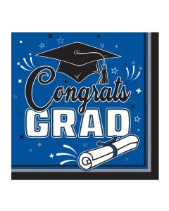 CONGRATS GRAD 36CT LN BLUE