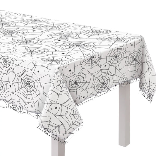 SPIDER WEB NIGHT CLEAR PLASTIC TC