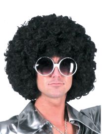 DISCO AFRO WIG BLACK