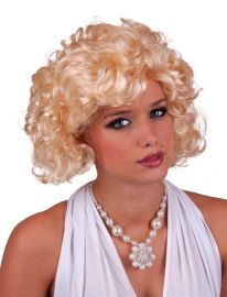 MARILYN SHORT BLONDE WIG