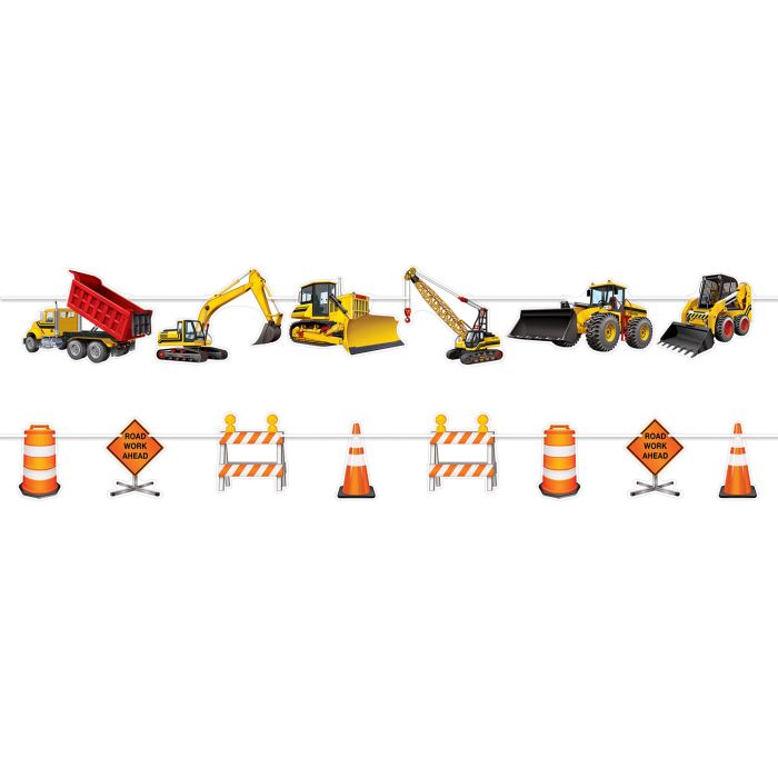 CONSTRUCTION STREAMER SET 2IN1