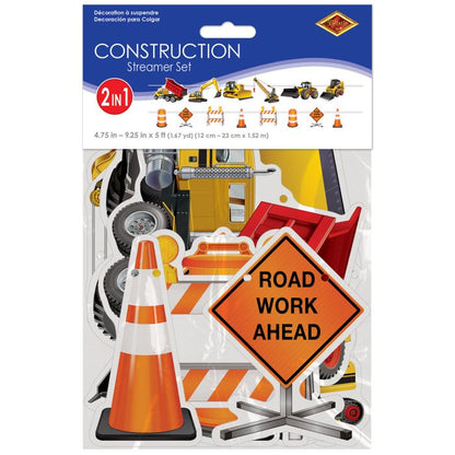 CONSTRUCTION STREAMER SET 2IN1