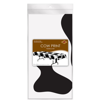 COW PRINT TABLECOVER