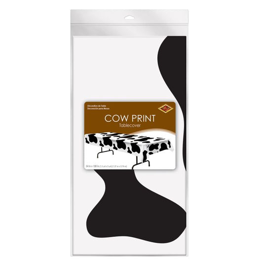 COW PRINT TABLECOVER