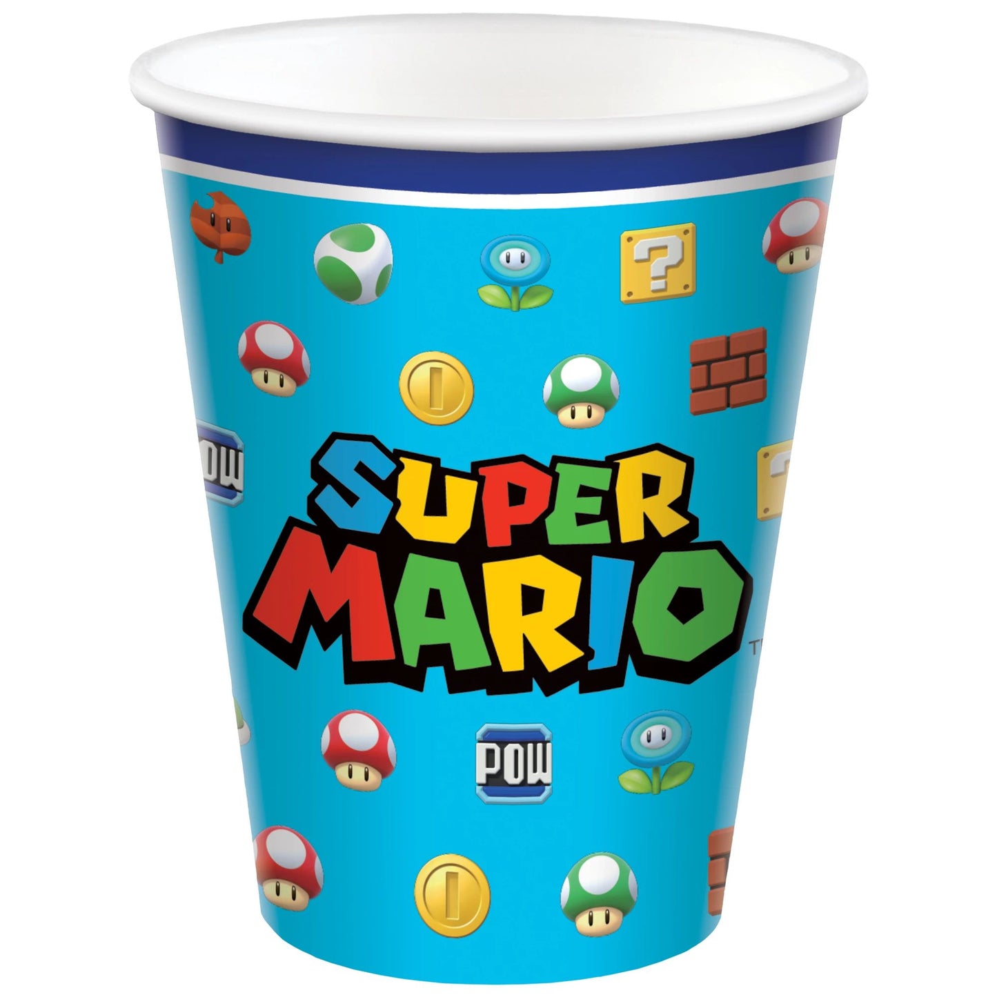 SUPER MARIO 9 OZ PAPER CUPS