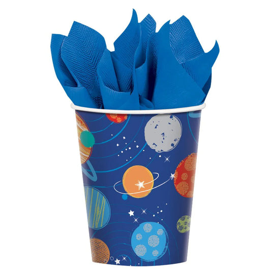 BLAST OFF BIRTHDAY 9 OZ PAPER C