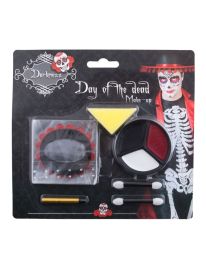 DAY OF THE DEAD MAKE-UP KIT 6PC