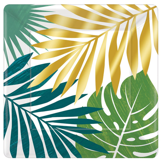KEY WEST 10" SQ METALLIC PL