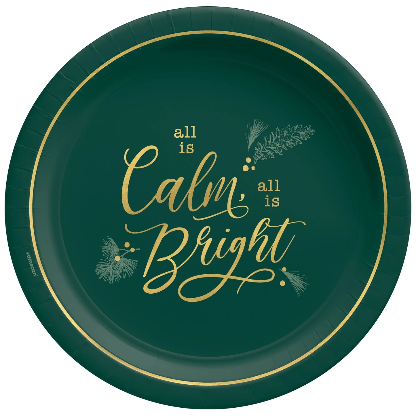 CALM & BRIGHT 10.5" PLATES