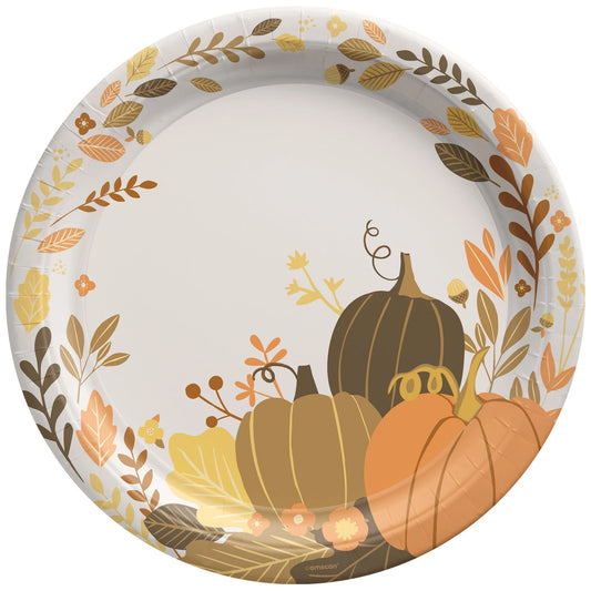 GOLDEN AUTUMN 10.5" PLATES