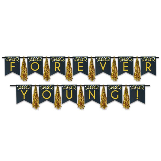 FOREVER YOUNG! TASSEL STREAMER