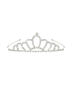 ROYAL RHINESTONE TIARA