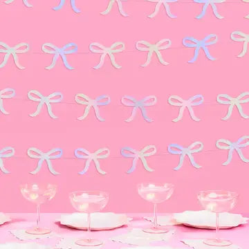 IRIDESCENT BOW GARLAND 4CT