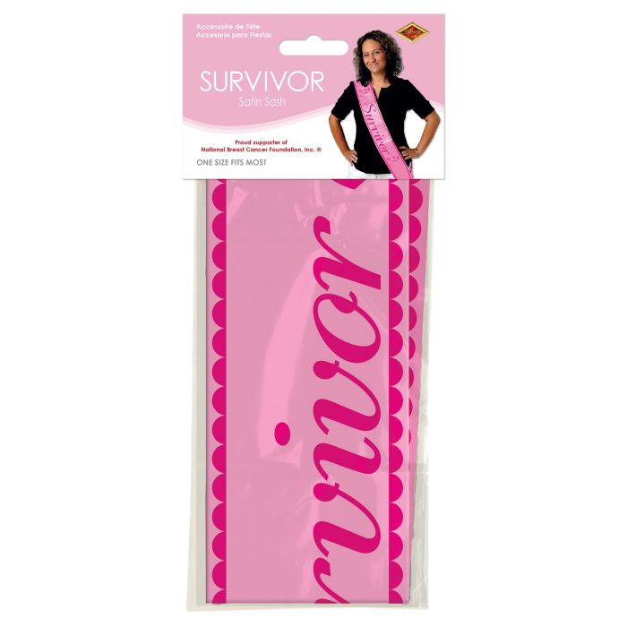 SURVIVOR SATIN SASH