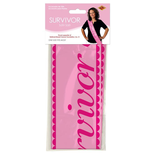 SURVIVOR SATIN SASH