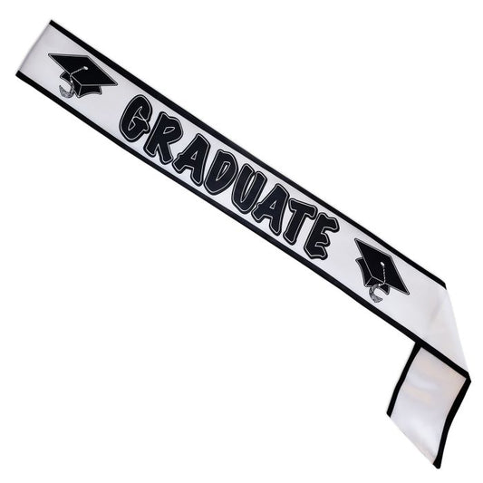 GRADUATE SATIN SASH