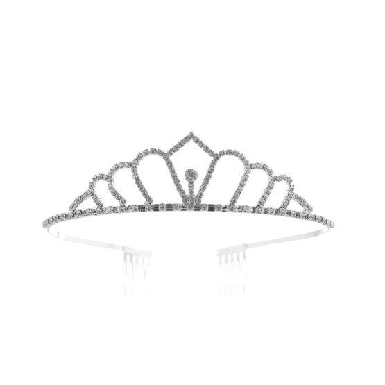 SILVER OUTLINE CROWN