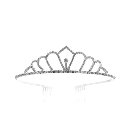 SILVER OUTLINE CROWN