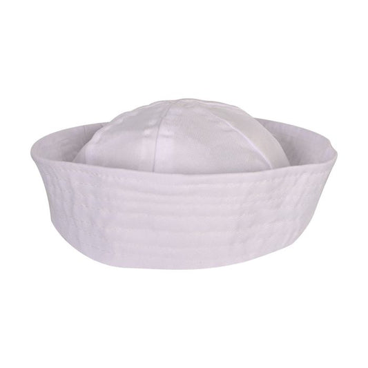 WHITE SAILOR HAT