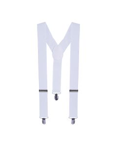 SUSPENDERS WHITE