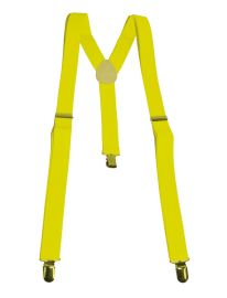 NEON SUSPENDERS - YELLOW