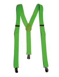 NEON SUSPENDERS - GREEN